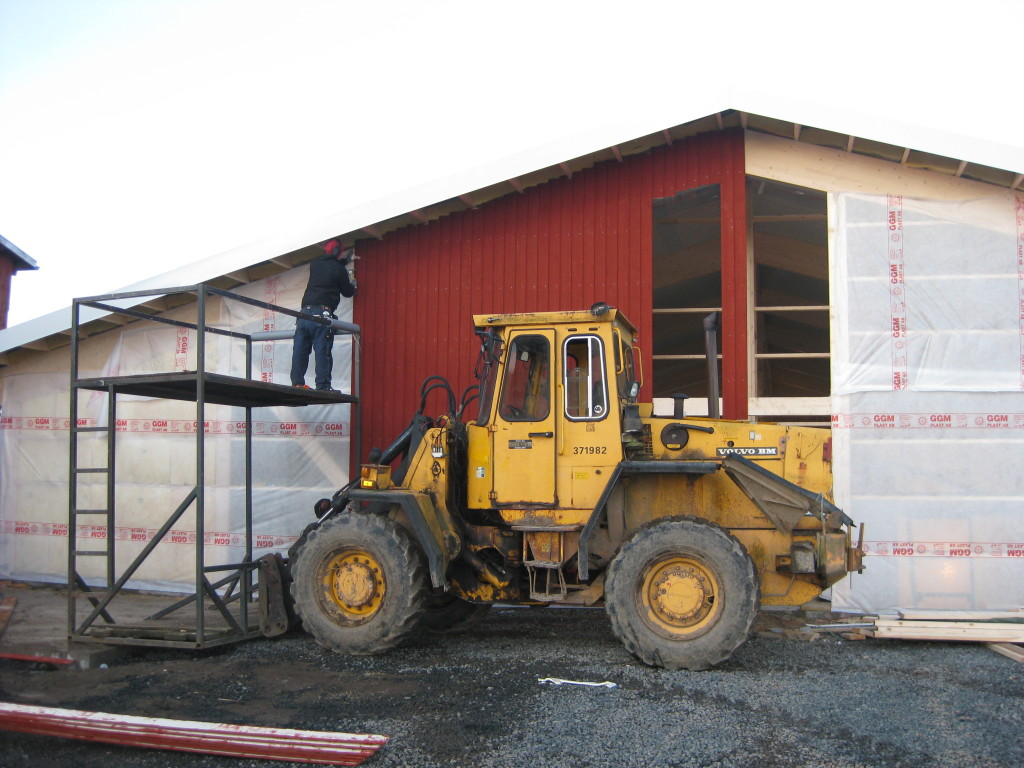 11 jan 2012. Nu kommer brädfordringenträpanelen  på, Rött och fint!